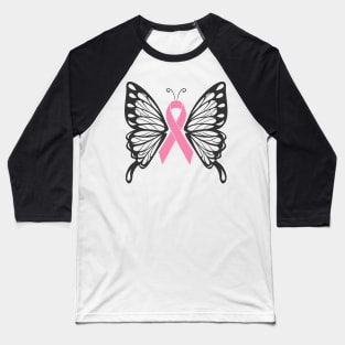 cancer butterfly Baseball T-Shirt